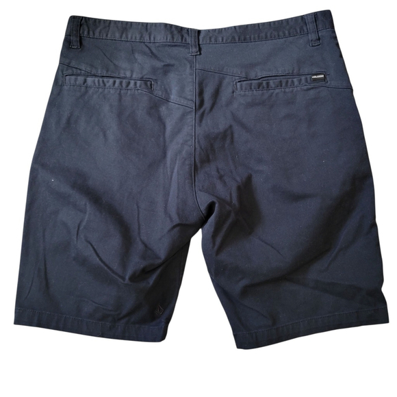Volcom True-To-This Shorts Men's Black Size 38 Inseam 10" - Picture 2 of 6
